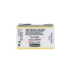 Watercolour paint Schmincke Horadam Aquarell rutile yellow 205