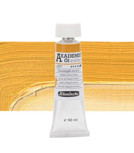 Oil paint Schmincke Akademie Naples yellow deep 60 ml. 207