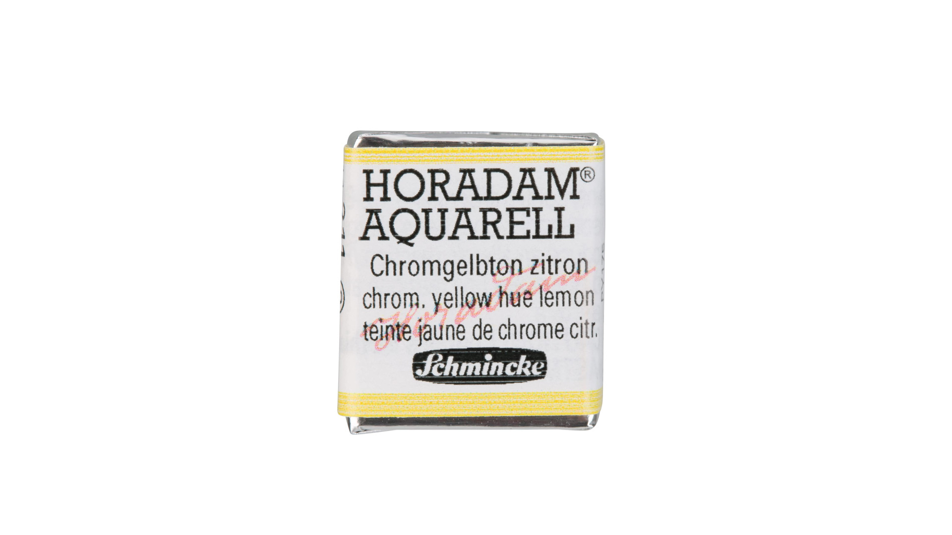 Watercolour paint Schmincke Horadam Aquarell chromium yellow hue lemon 211