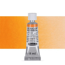 Watercolour paint Schmincke Horadam Aquarell chromium orange hue 5 ml. 214