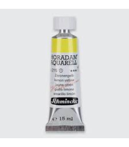 Farba akwarelowa Schmincke Horadam Aquarell cytrynowa żółć 15 ml. 215