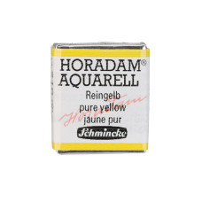 Watercolour paint Schmincke Horadam Aquarell pure yellow 5 ml. 216