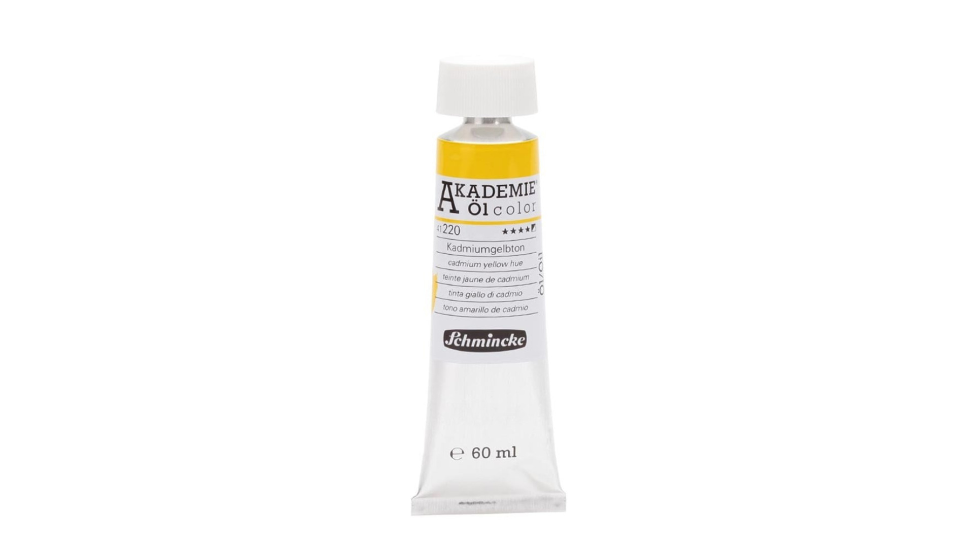 Oil paint Schmincke Akademie cadmium yellow hue 60 ml. 220