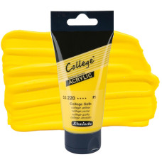 Farba akrylowa Schmincke College żółta 75 ml. 220