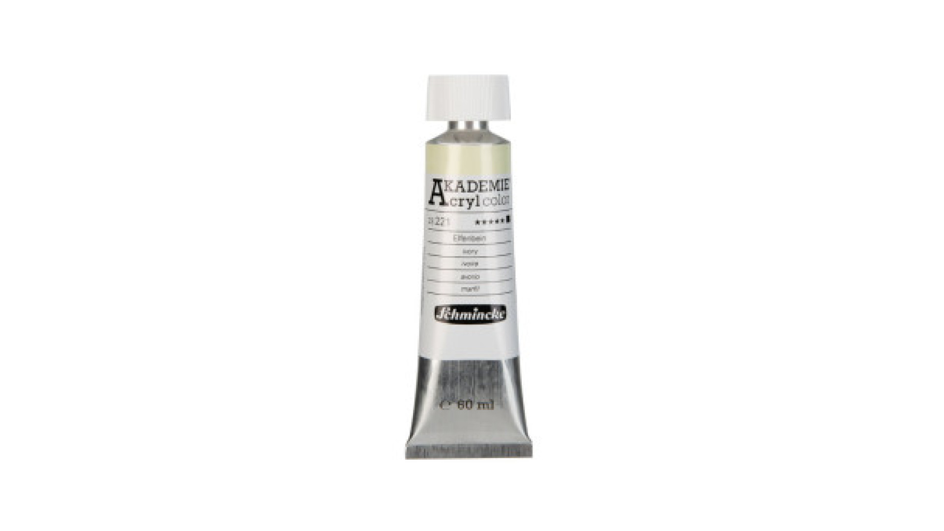 Farba akrylowa Schmincke Akademie ivory 60 ml. 221