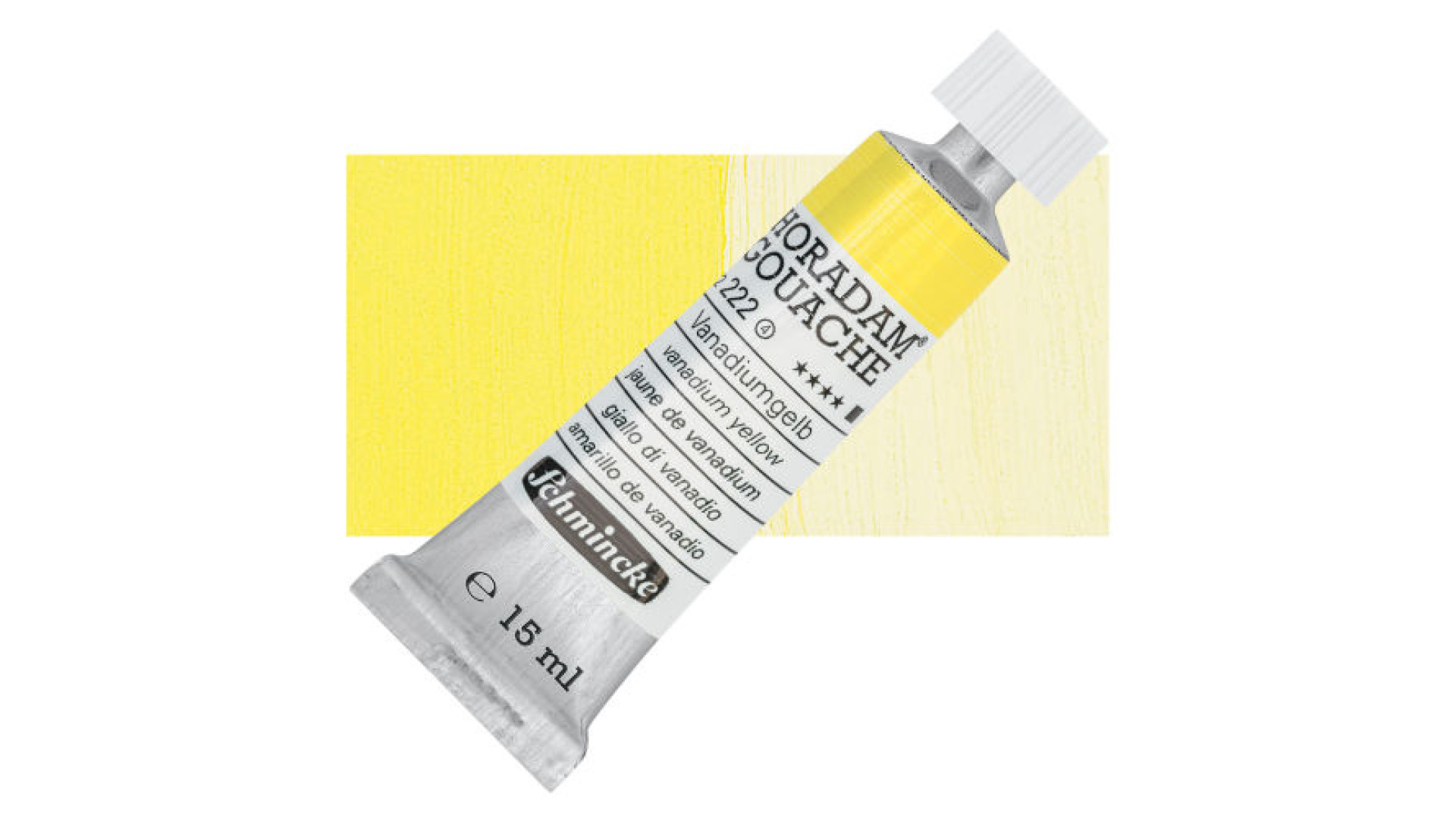 Gouache Schmincke Horadam vanadium yellow 15 ml. 222