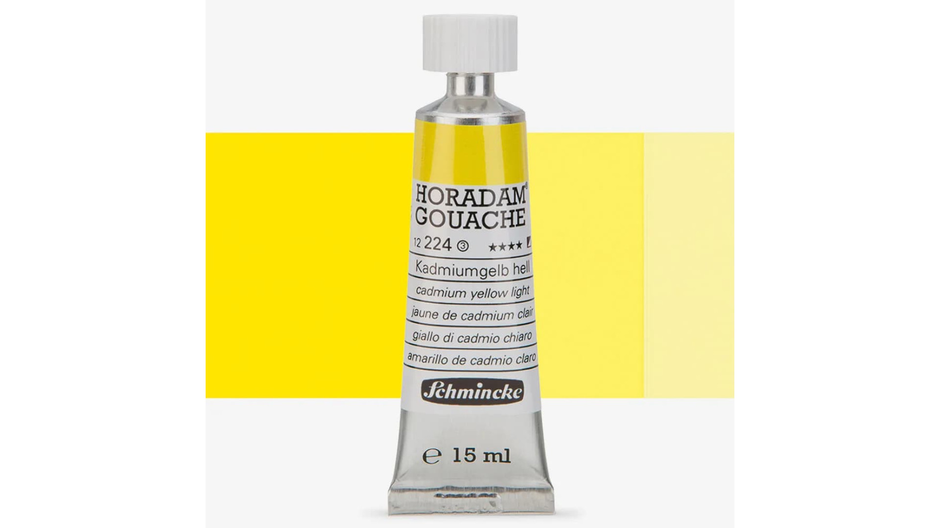 Gouache Schmincke Horadam cadmium yellow light 15 ml. 224