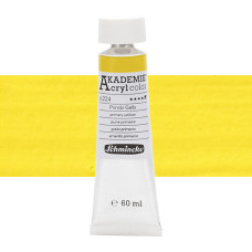 Farba akrylowa Schmincke Akademie podstawowy żółty 60 ml. 224