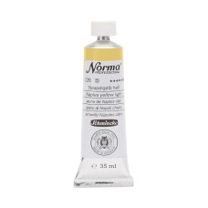 Farba olejna Schmincke Norma Professional odcień jasnożółty neapolitański. 35 ml. 226