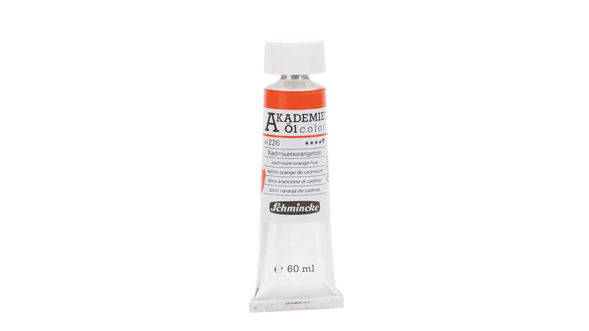 Oil paint Schmincke Akademie cadmium orange hue 60 ml. 226