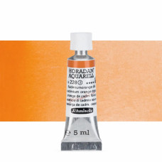 Watercolour paint Schmincke Horadam Aquarell cadmium orange deep 5 ml. 228