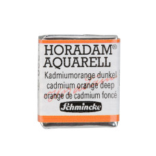 Watercolour paint Schmincke Horadam Aquarell cadmium orange deep 228