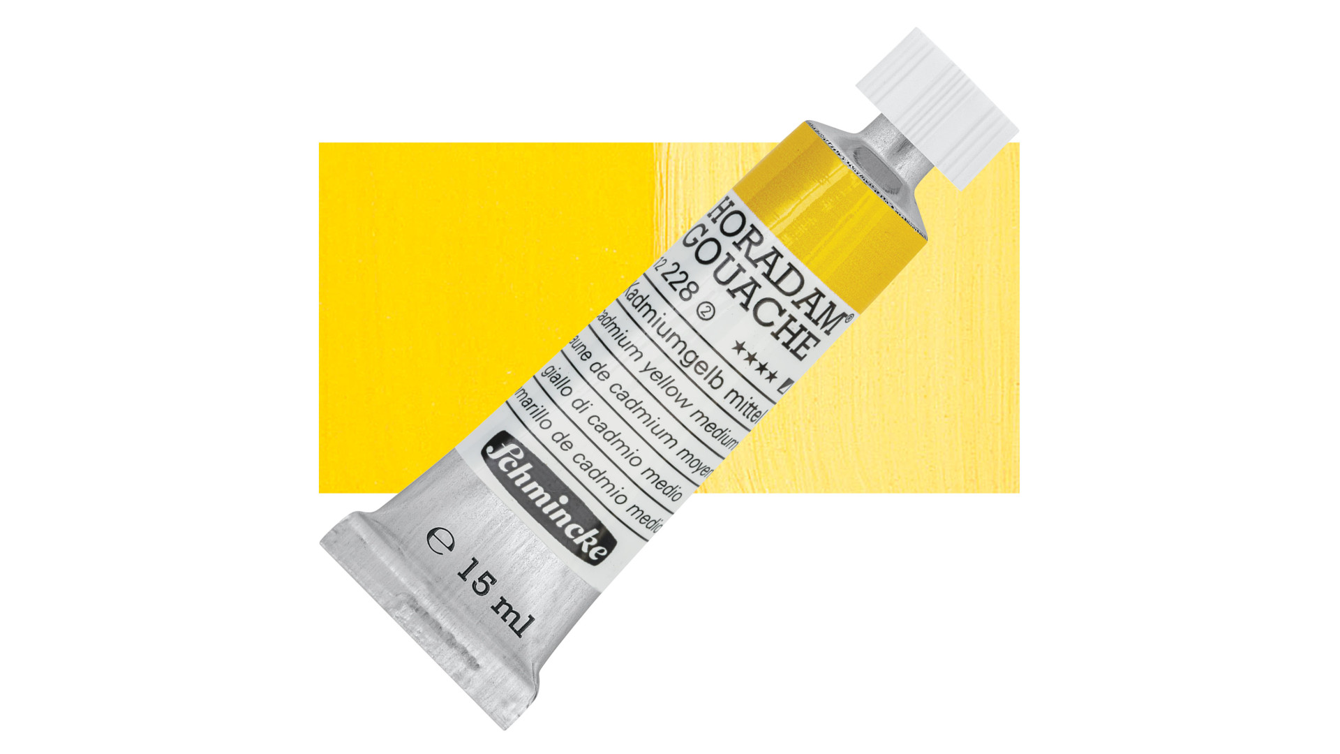 Gouache Schmincke Horadam cadmium yellow medium 15 ml. 228