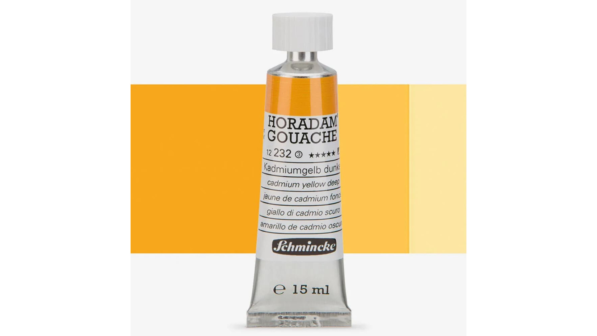 Gouache Schmincke Horadam cadmium yellow deep 15 ml. 232