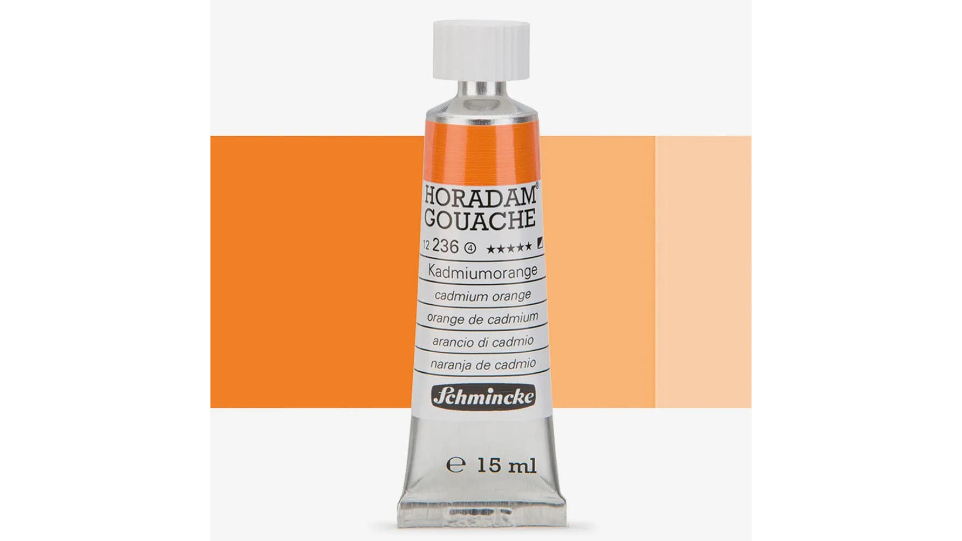 Gouache Schmincke Horadam cadmium orange 15 ml. 236