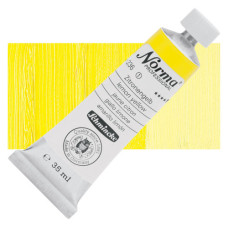 Farba olejna Schmincke Norma Professional o odcieniu cytrynowej żółci. 35 ml. 236