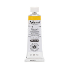 Farba olejna Schmincke Norma Professional w kolorze żółtego błysku. 35 ml. 246