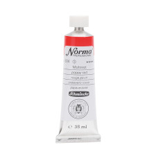 Farba olejna Schmincke Norma Professional odcień makowy czerwony. 35 ml. 304