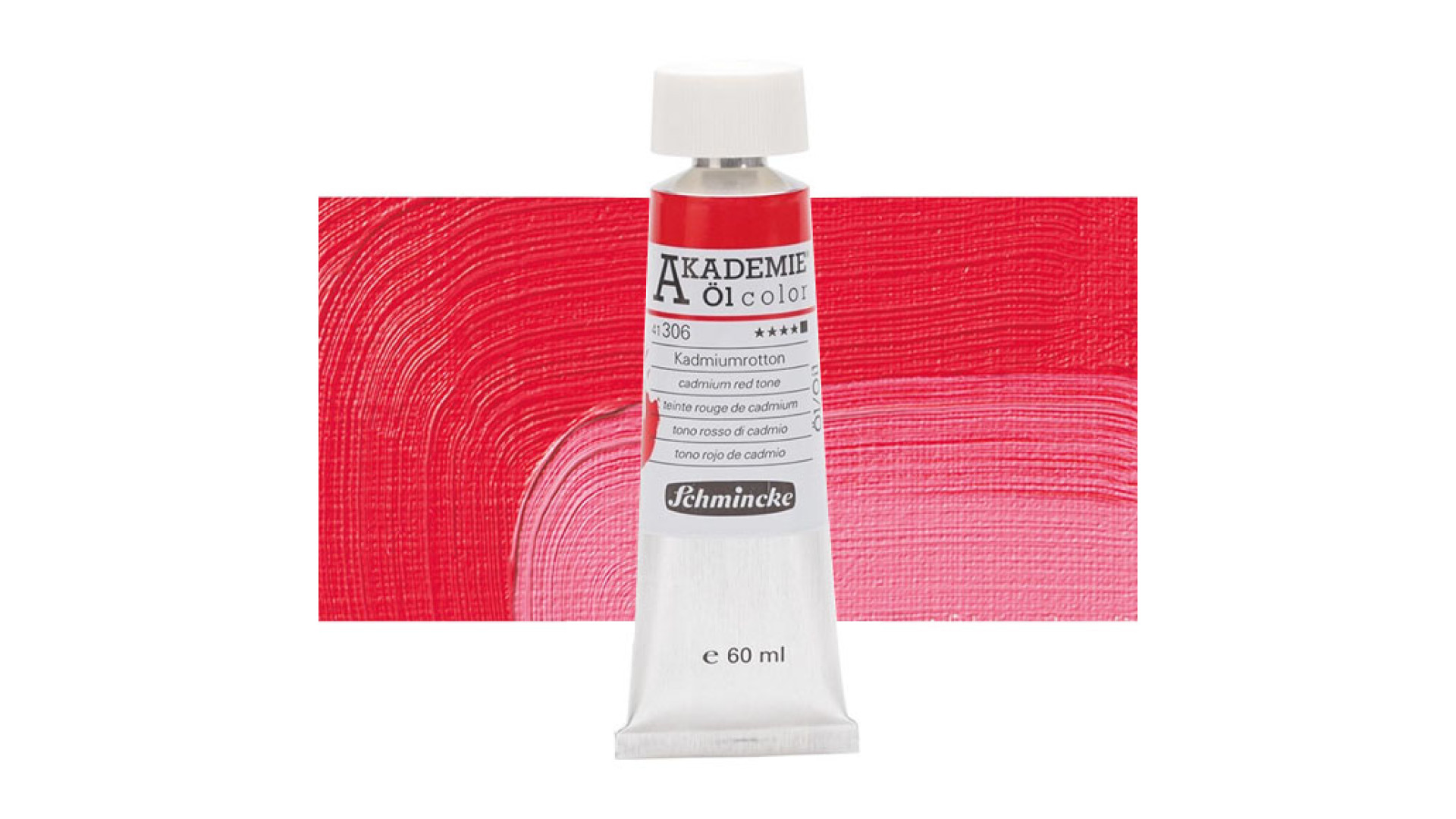 Oil paint Schmincke Akademie cadmium red hue 60 ml. 306