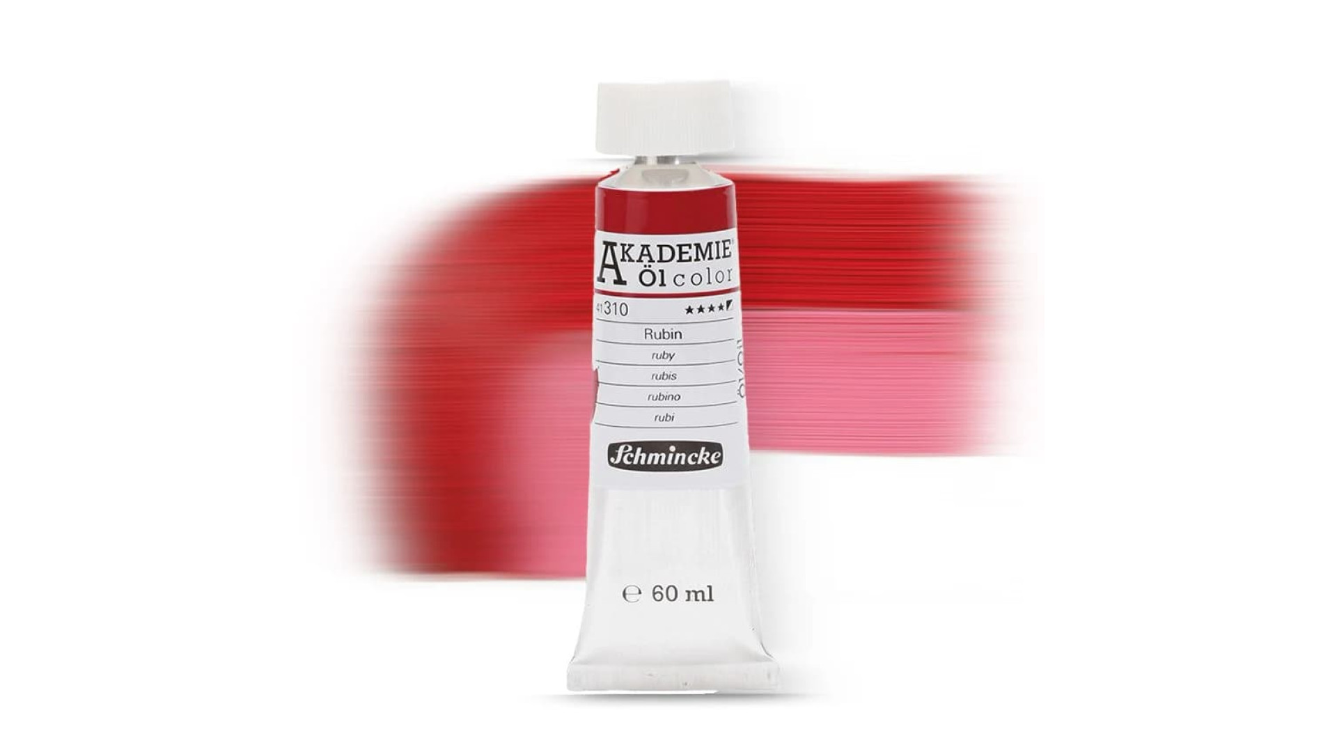 Oil paint Schmincke Akademie ruby 60 ml. 310