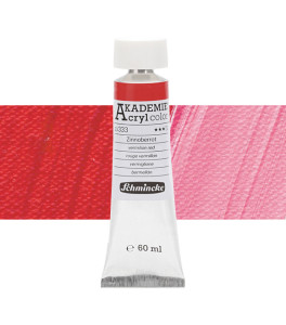 Farba akrylowa Schmincke Akademie czerwony czerwień 60 ml. 333