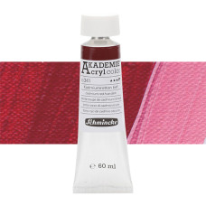 Farba akrylowa Schmincke Akademie kadmowy czerwony odcień ciemny 60 ml. 341