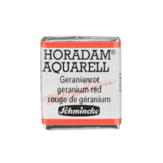 Watercolour paint Schmincke Horadam Aquarell geranium red 341