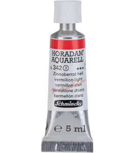 Watercolour paint Schmincke Horadam Aquarell vermilion light 5 ml. 342