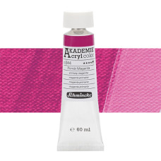 Farba akrylowa Schmincke Akademie w kolorze podstawowym magenta 60 ml. 344
