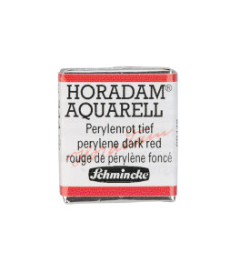 Watercolour paint Schmincke Horadam Aquarell perylene dark red 344