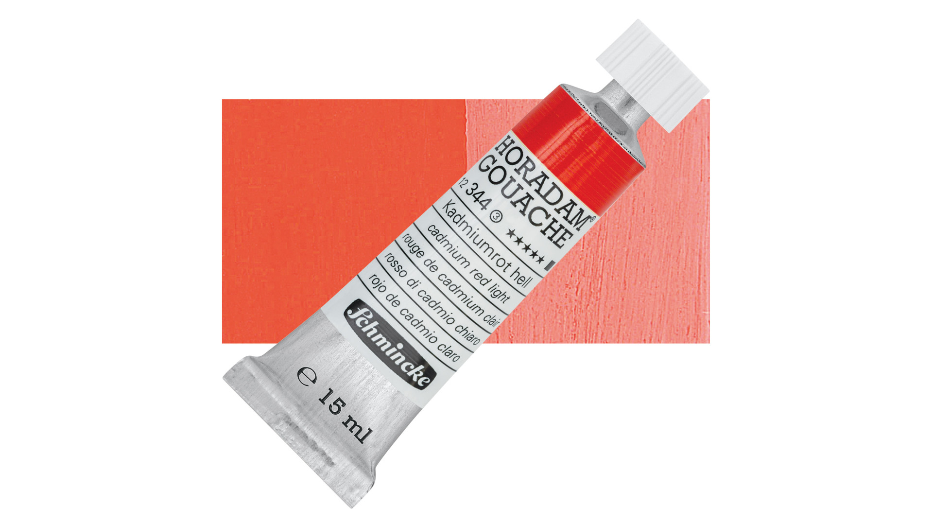 Gouache Schmincke Horadam cadmium red light 15 ml. 344