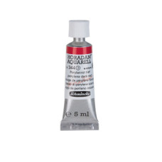 Watercolour paint Schmincke Horadam Aquarell perylene dark red 5 ml. 344