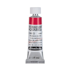 Watercolour paint Schmincke Horadam Aquarell ruby red deep 15 ml. 346