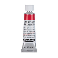 Watercolour paint Schmincke Horadam Aquarell cadmium red middle 15 ml. 347