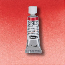 Watercolour paint Schmincke Horadam Aquarell cadmium red middle 5 ml. 347