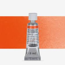 Watercolour paint Schmincke Horadam Aquarell cadmium red orange 5 ml. 348