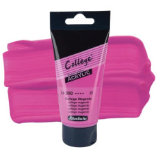 Farba akrylowa Schmincke College magenta 75 ml. 350