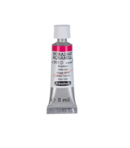 Watercolour paint Schmincke Horadam Aquarell ruby red 5 ml. 351