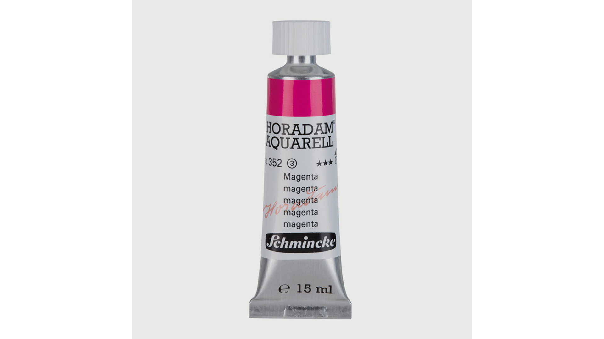 Watercolour paint Schmincke Horadam Aquarell magenta 15 ml. 352