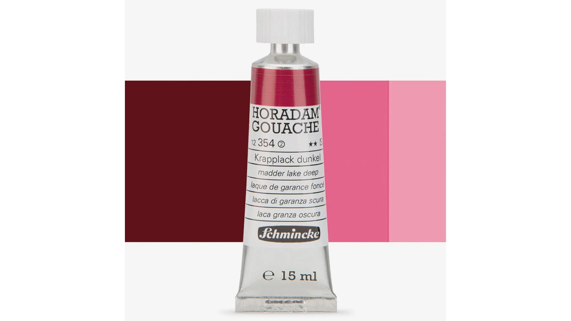 Gouache Schmincke Horadam madder lake deep 15 ml. 354