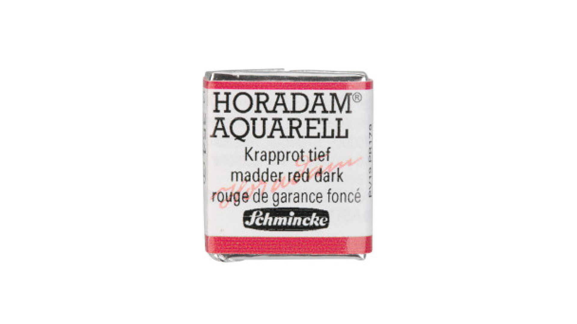 Watercolour paint Schmincke Horadam Aquarell madder red dark 354