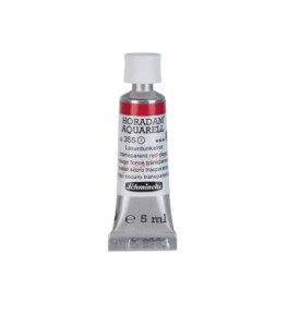 Watercolour paint Schmincke Horadam Aquarell transparent red deep 5 ml. 355
