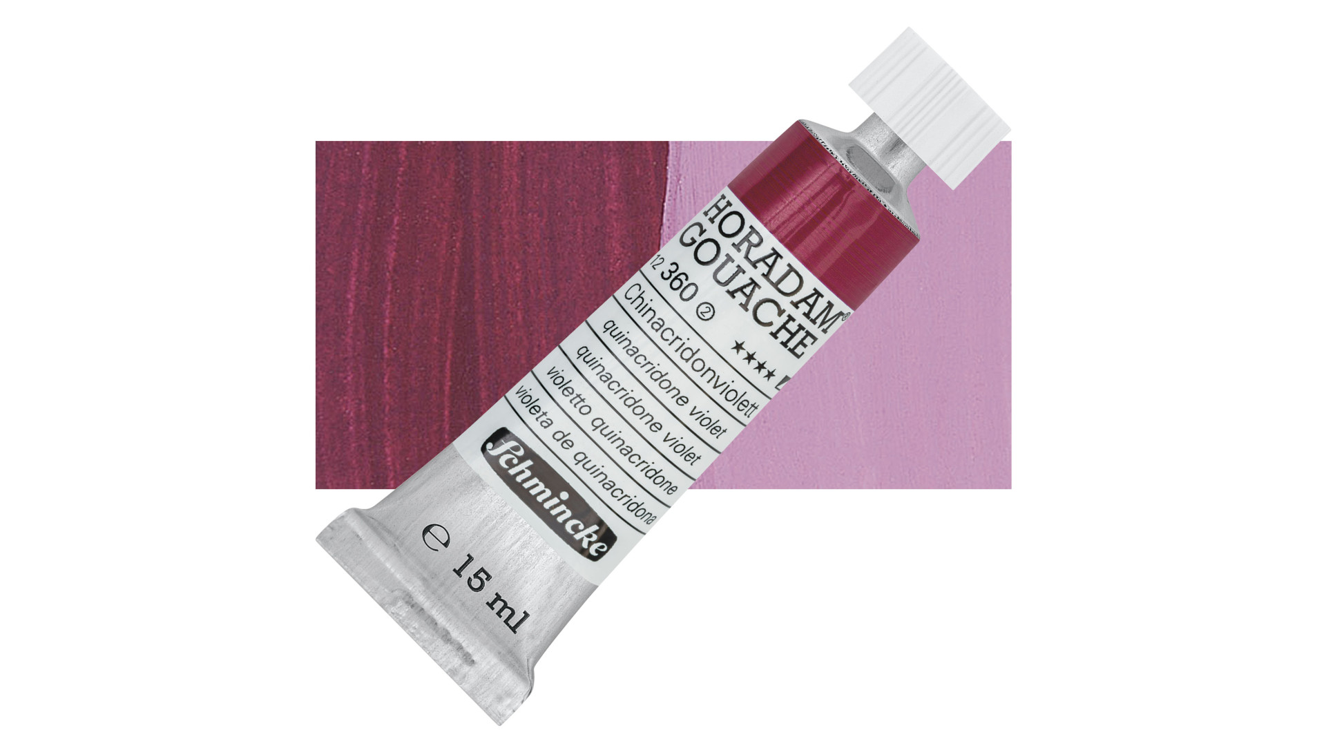 Gouache Schmincke Horadam quinacridone violet 15 ml. 360