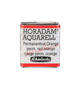 Watercolour paint Schmincke Horadam Aquarell permanent red orange 360