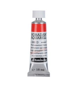 Farba akwarelowa Schmincke Horadam Aquarell trwała czerwona pomarańczowa 15 ml. 360