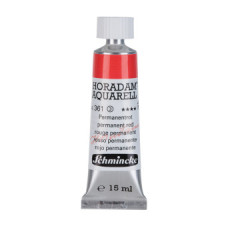 Watercolour paint Schmincke Horadam Aquarell permanent red 15 ml. 361