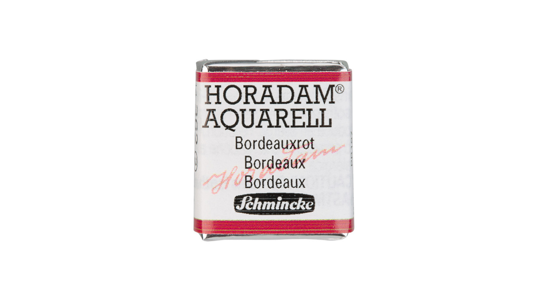 Watercolour paint Schmincke Horadam Aquarell Bordeaux 362