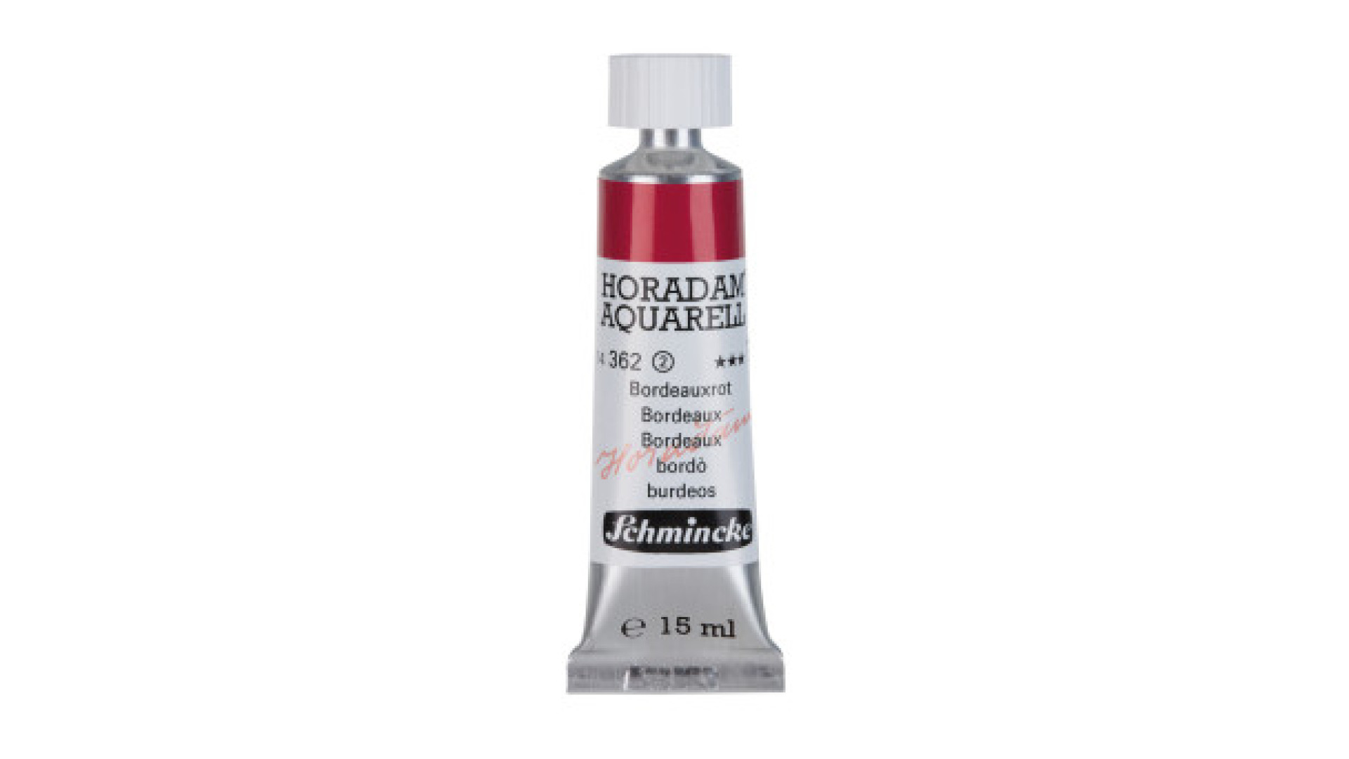 Watercolour paint Schmincke Horadam Aquarell Bordeaux 5 ml. 362