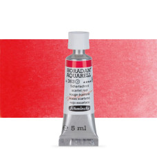 Watercolour paint Schmincke Horadam Aquarell scarlet red 5 ml. 363