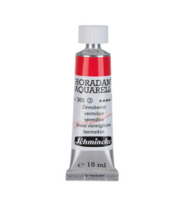 Watercolour paint Schmincke Horadam Aquarell vermilion 15 ml. 365